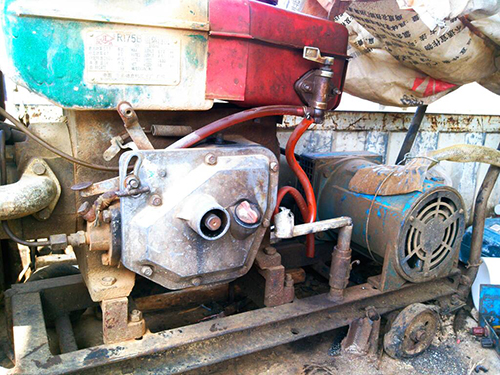 永年单杠柴油机发电机出租